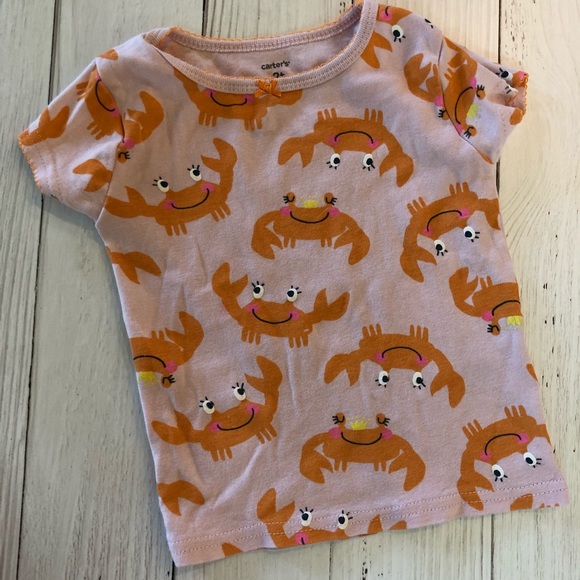 carters crab pajamas
